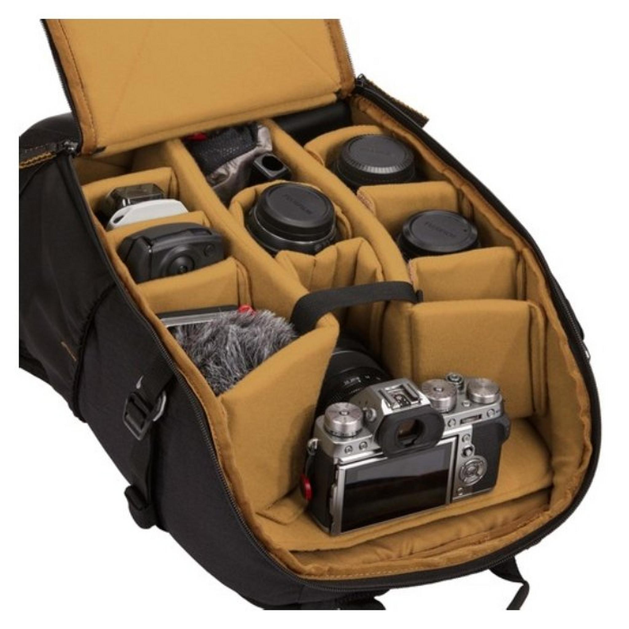 حقيبة ظهر للكاميرا فيزو سليم من كايس لوجيك - أسود