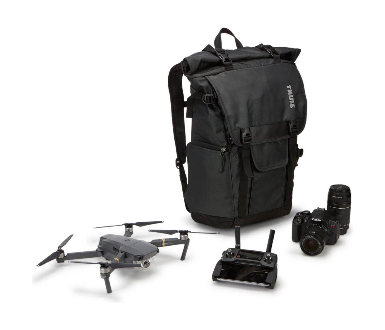 Thule Covert DSLR Rolltop Backpack (TCDK-101) - Dark Shadow