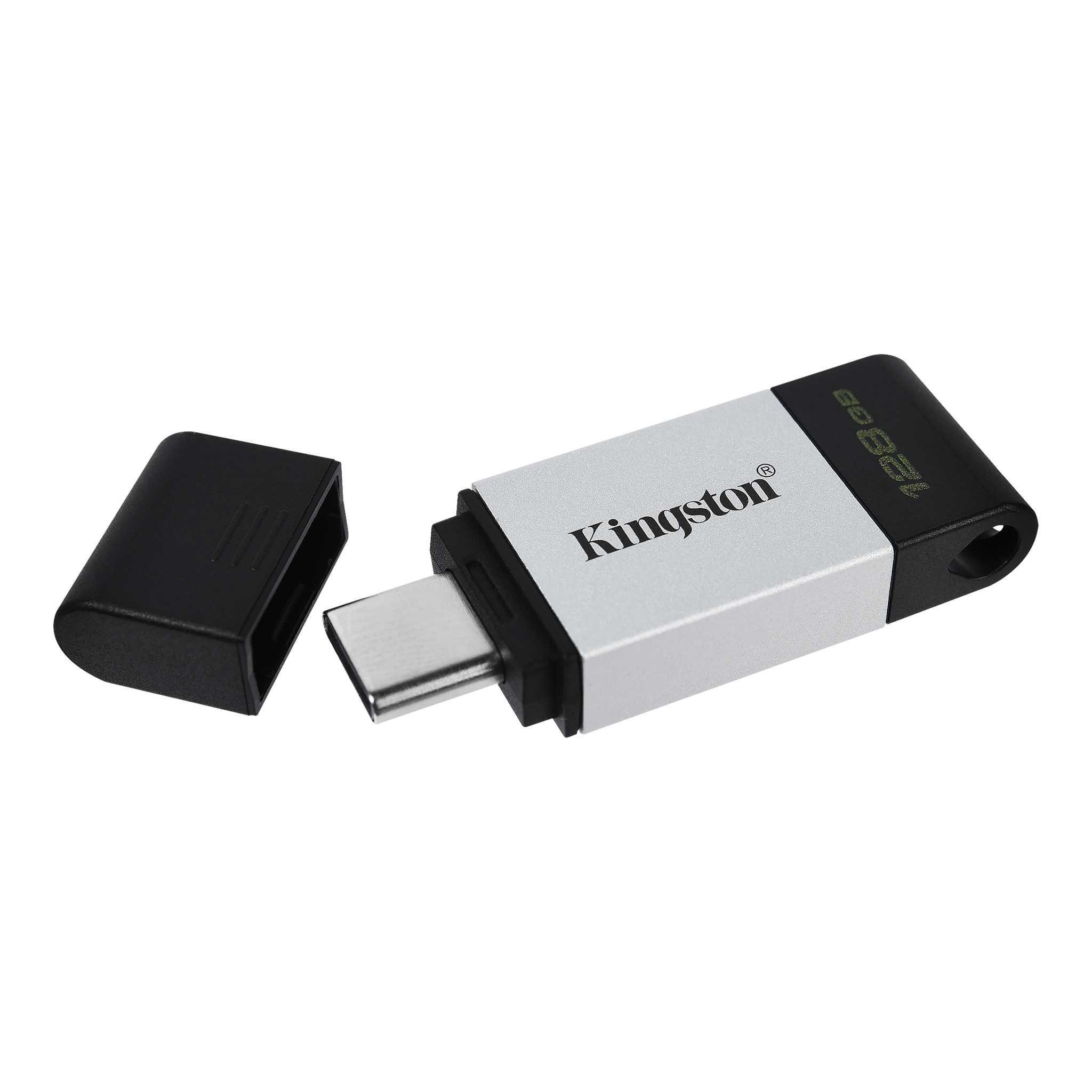 Kingston DataTraveler 80 – 128GB USB-C 3.2 Gen 1 Flash Drive