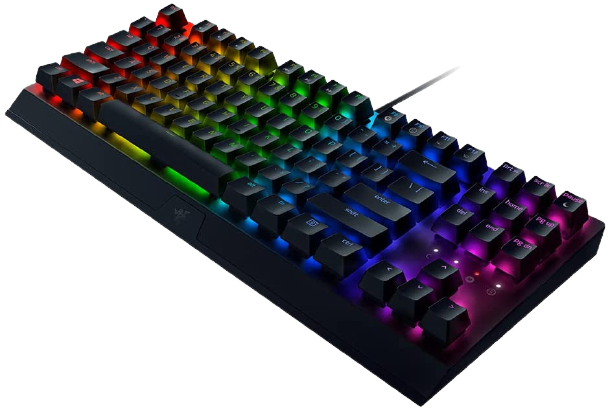 لوحة مفاتيح الالعاب ريزر بلاكويدو V3 السلكية من دون ارقام