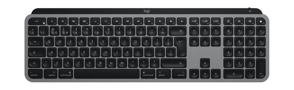 لوحة مفاتيح لوجيتك MX للماك كيبورد (920-009558) - رمادي
