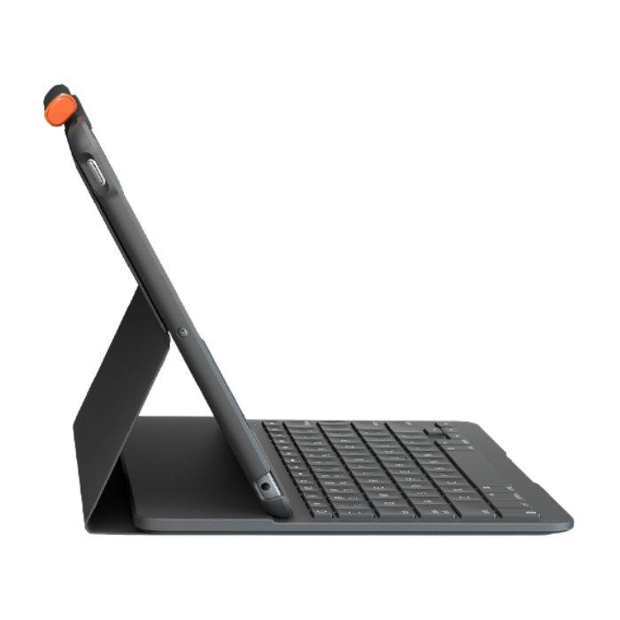 Logitech iPad Air (3rd Gen) Slim Folio Bluetooth Keyboard Case - English / Arabic - Graphite