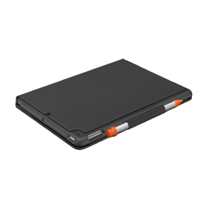 Logitech iPad Air (3rd Gen) Slim Folio Bluetooth Keyboard Case - English / Arabic - Graphite