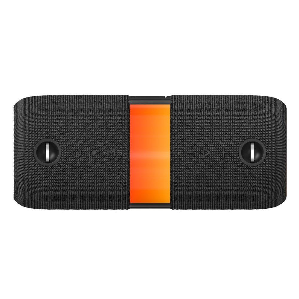 EQ E3 Portable Speaker, Bluetooth 5.3, 80 Watt - Black & Orange