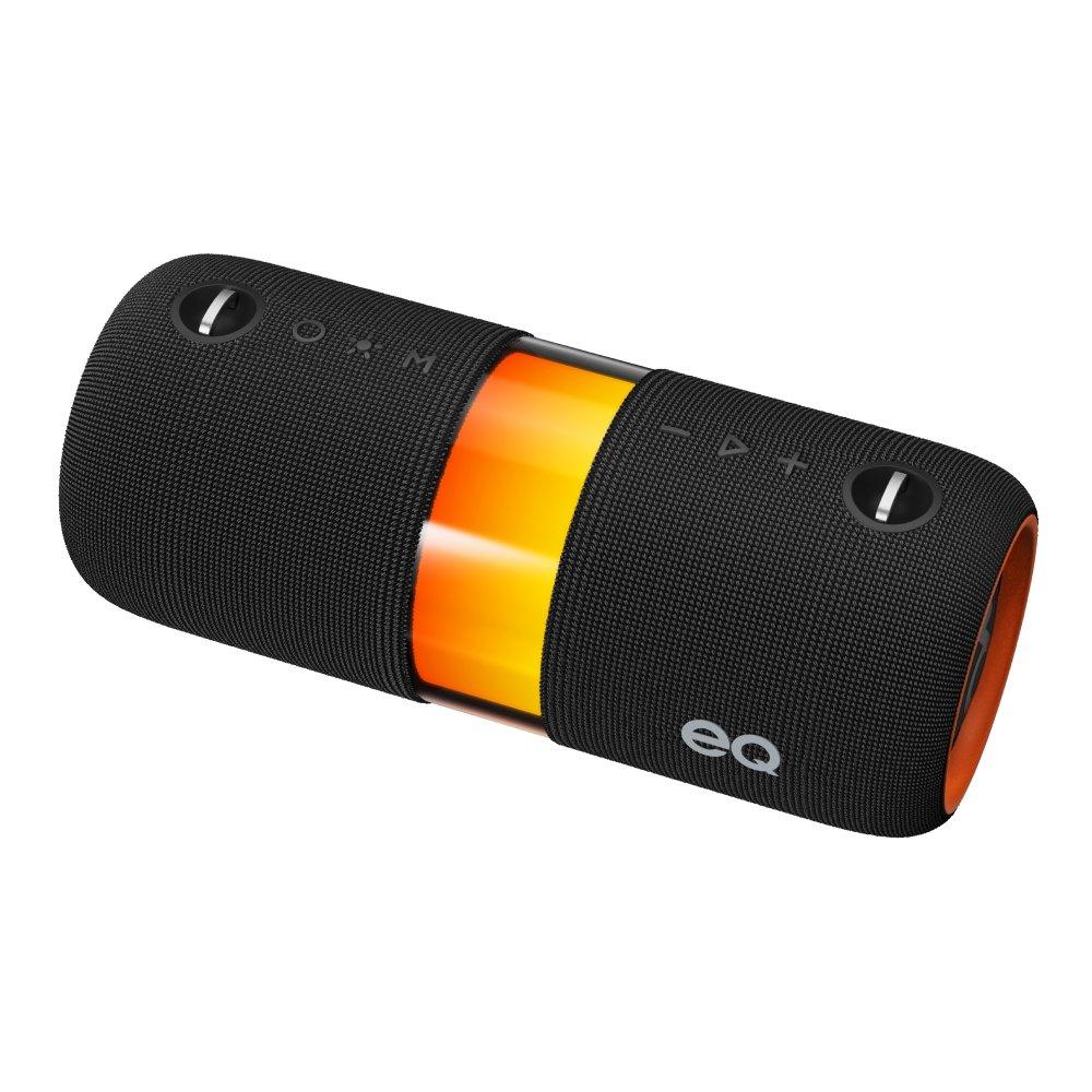 EQ E3 Portable Speaker, Bluetooth 5.3, 80 Watt - Black & Orange