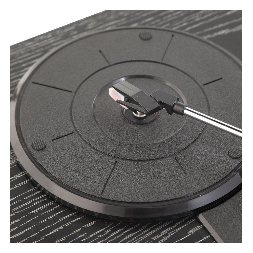 مشغل الاسطوانات BT/AM/FM ريترو 3 سرعات من اي كيو