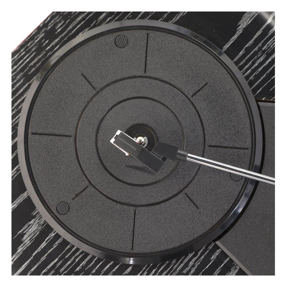 مشغل الاسطوانات BT/AM/FM ريترو 3 سرعات من اي كيو