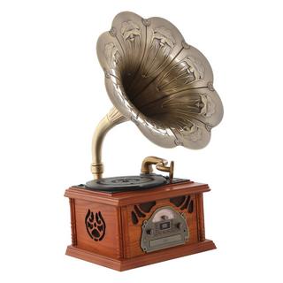 Buy Eq gramophone turntable bt/usb/am/fm (411a) in Saudi Arabia