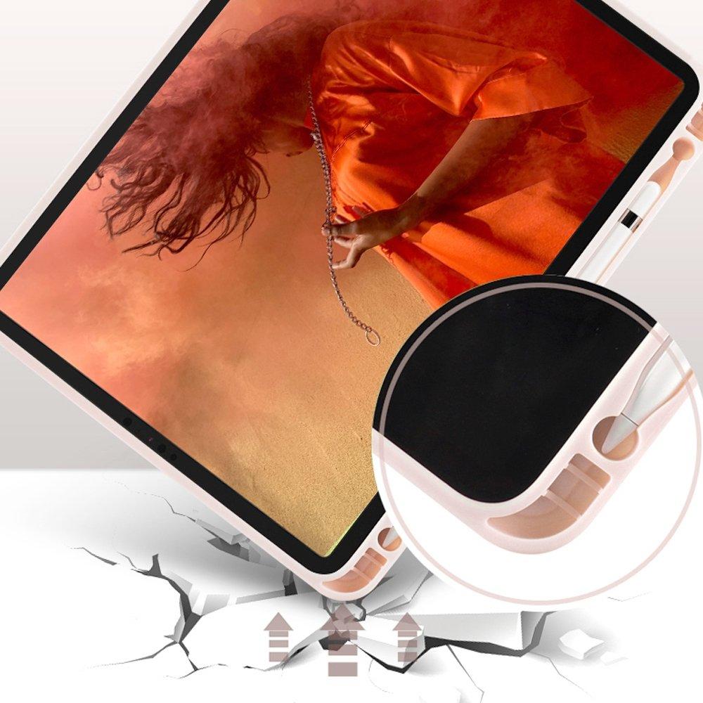 غطاء الحماية إي كيو سكين شوك لآيباد 10.2 بوصة - وردي