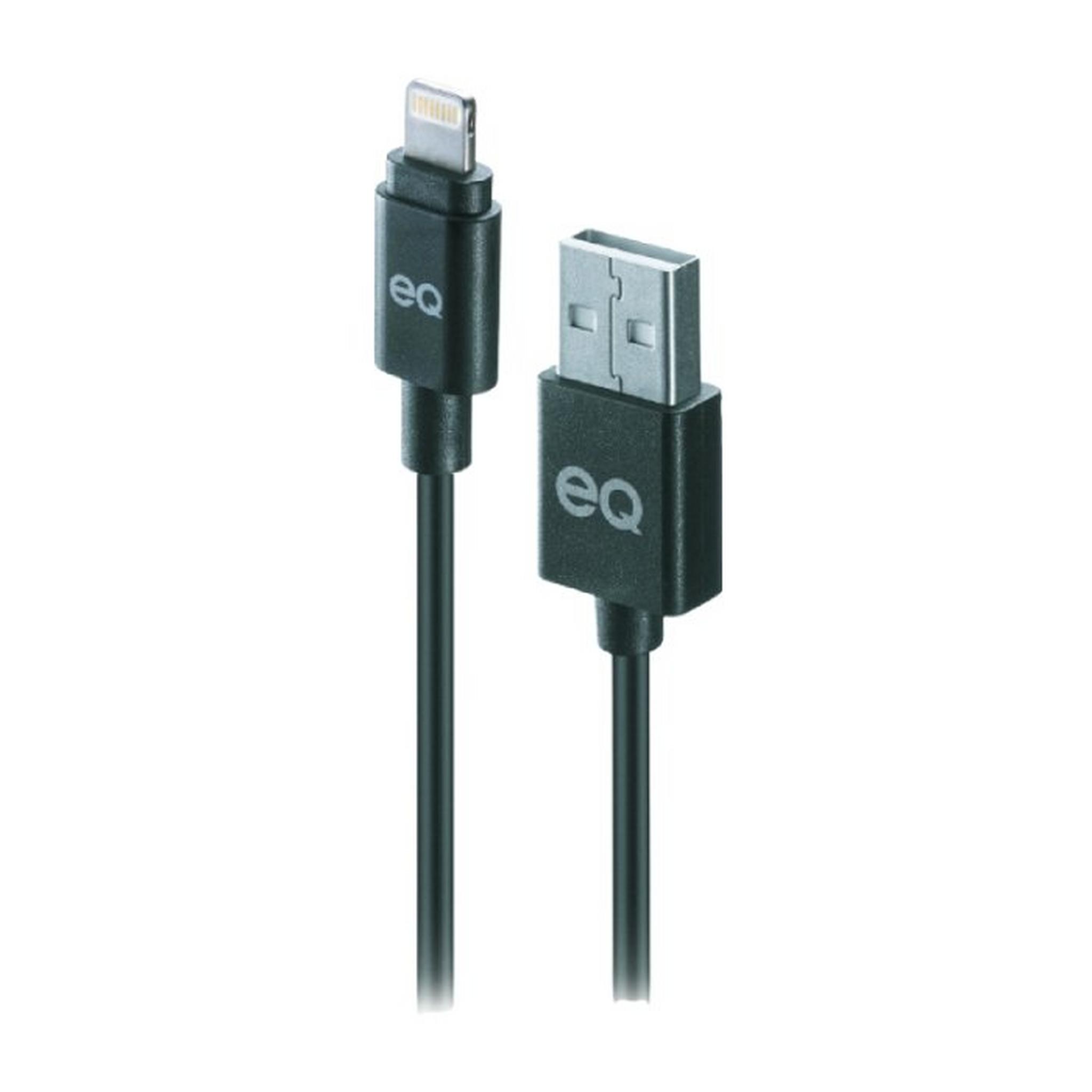 EQ Lightning Cable 1M - Black