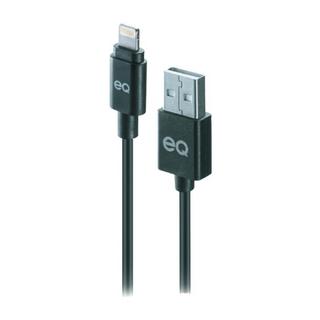 Buy Eq lightning cable 1m - black in Saudi Arabia