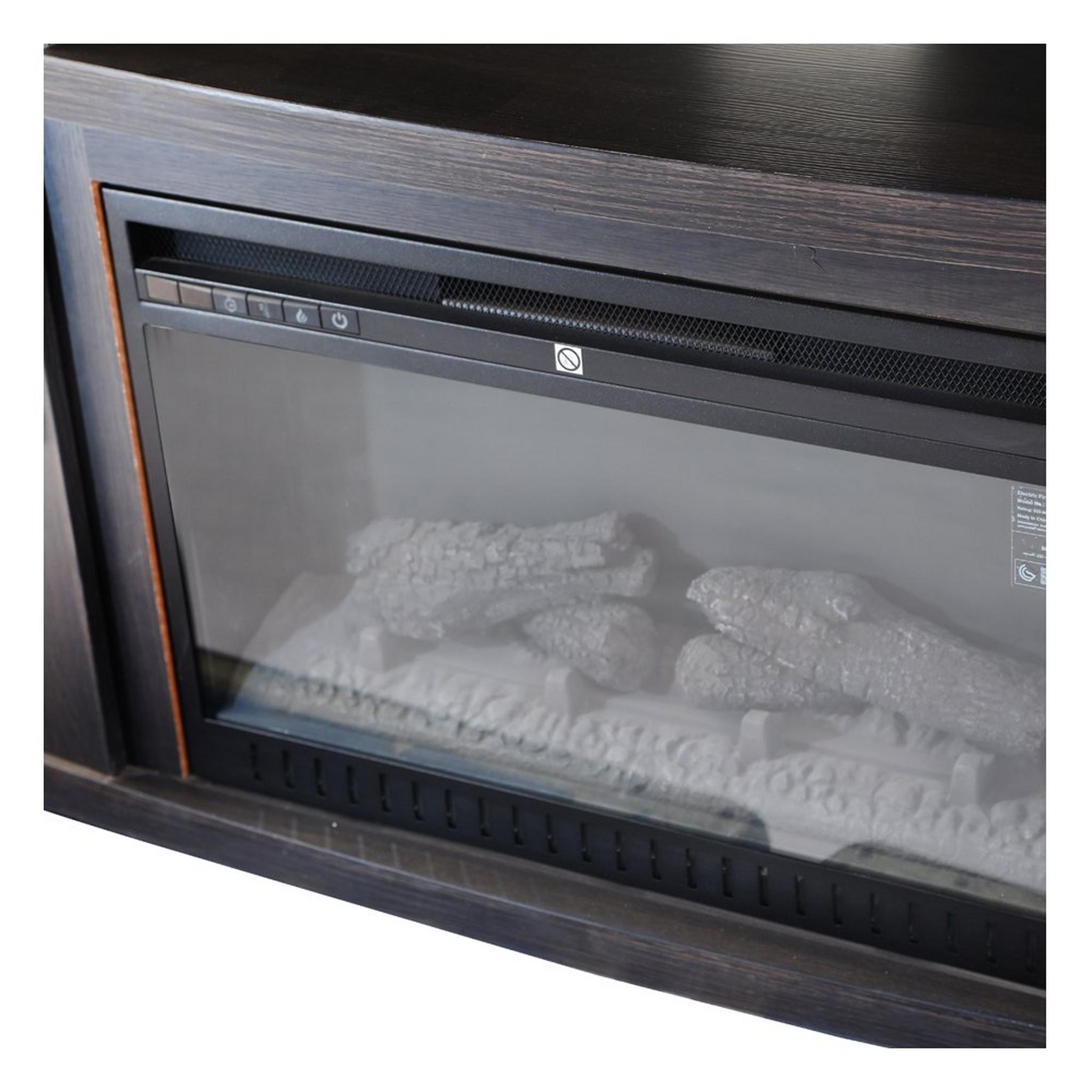 Wansa Upto 65-inch TV Stand with Fireplace Insert (WSM065F66)