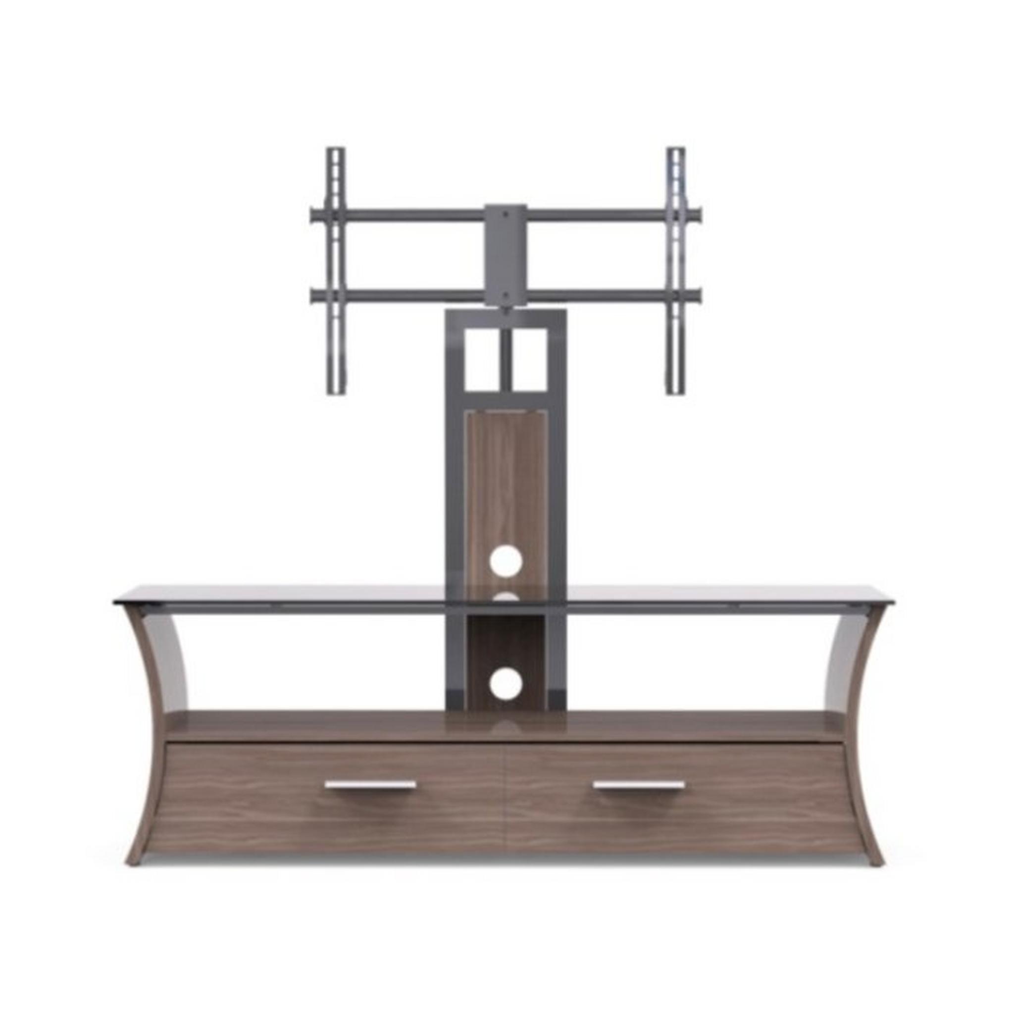 Wansa TV Stand for TV, Up to 65 inches, Up to 60Kg,  A317-2 - Wood Brown