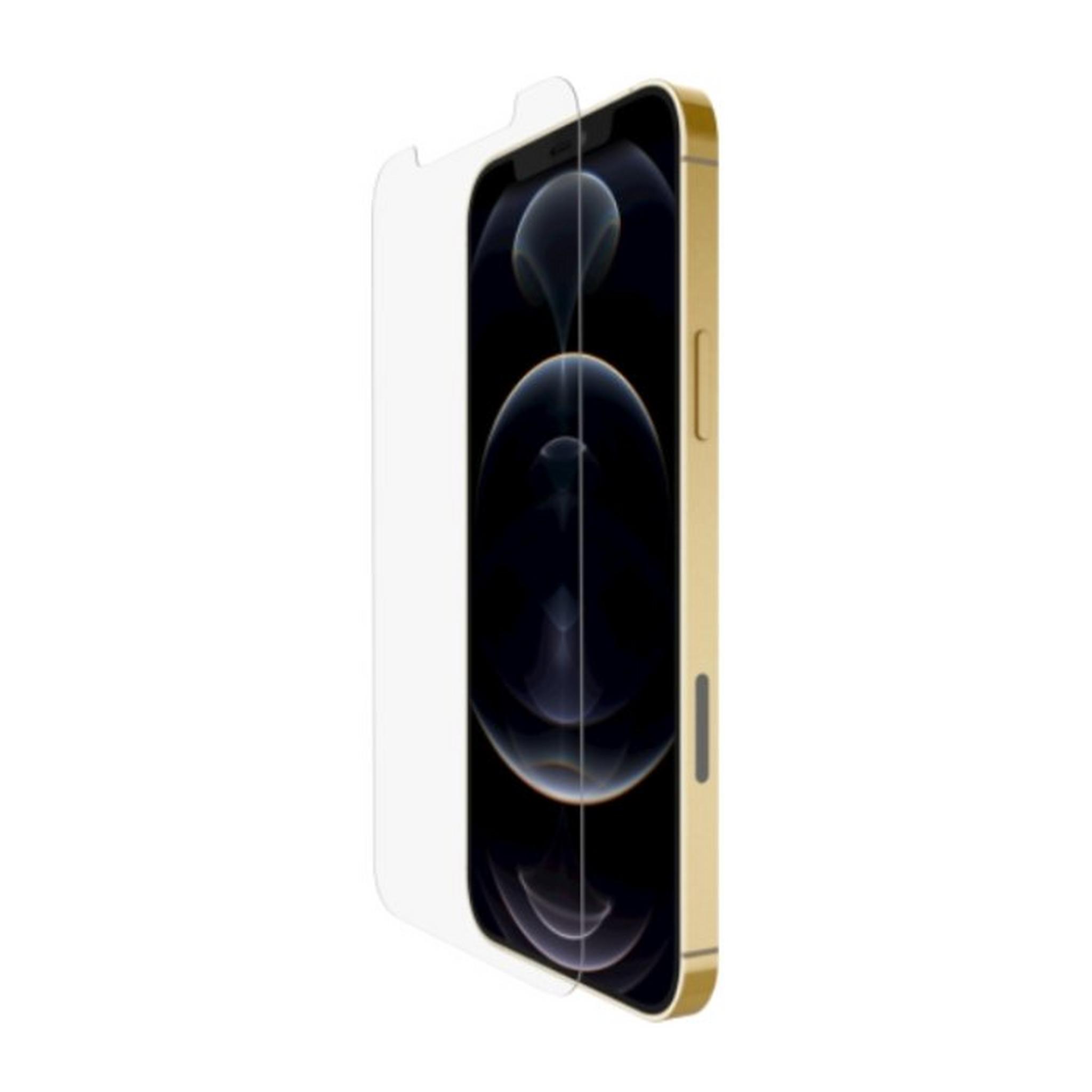 Belkin ScreenForce UltraGlass Anti-Microbrial iPhone 12 Pro Max Screen Protector - Clear