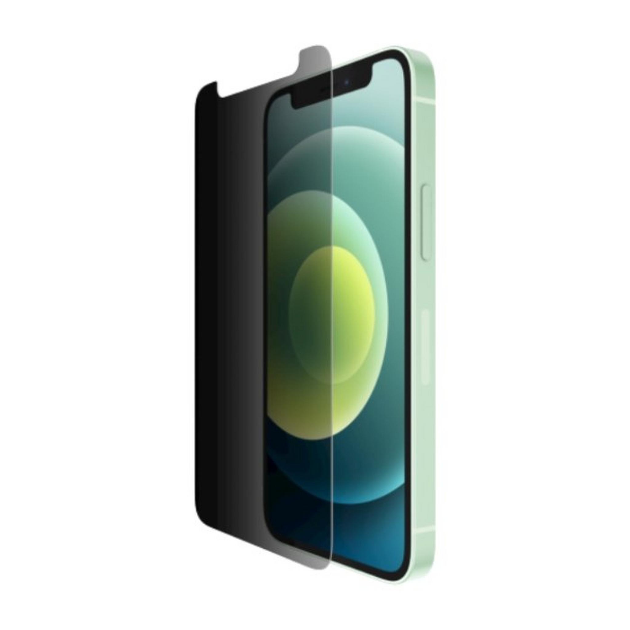 Belkin ScreenForce Tempered Glass Privacy Anti-Microbrial iPhone 12 Mini Screen Protector