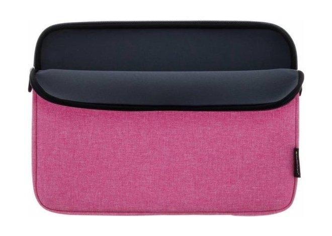 حقيبة حماية لاب توب يونيفرسال بسحاب مقاس 11/12 بوصة من جيكو - وردي