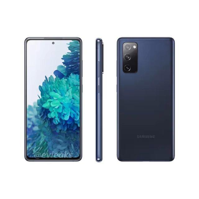 هاتف سامسونج اس 20 فان ايديشن بتقنية 5 جي وسعة 128 جيجابايت - أزرق