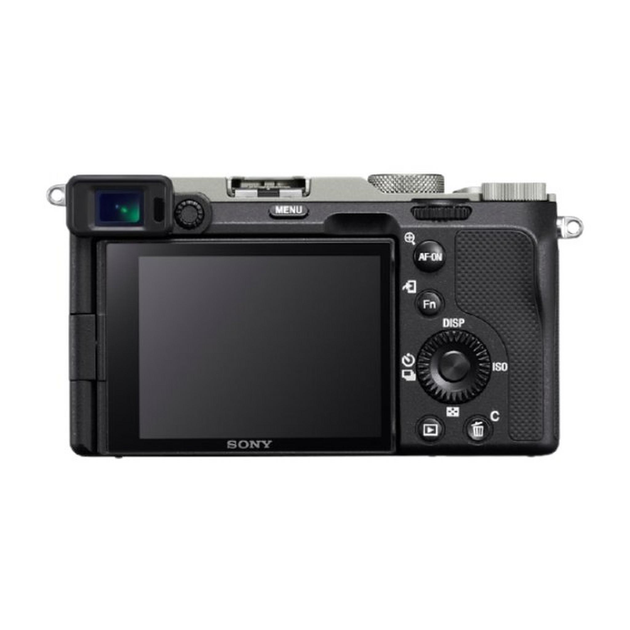 Sony Alpha 7C Compact Full-Frame Mirrorless Camera - Silver