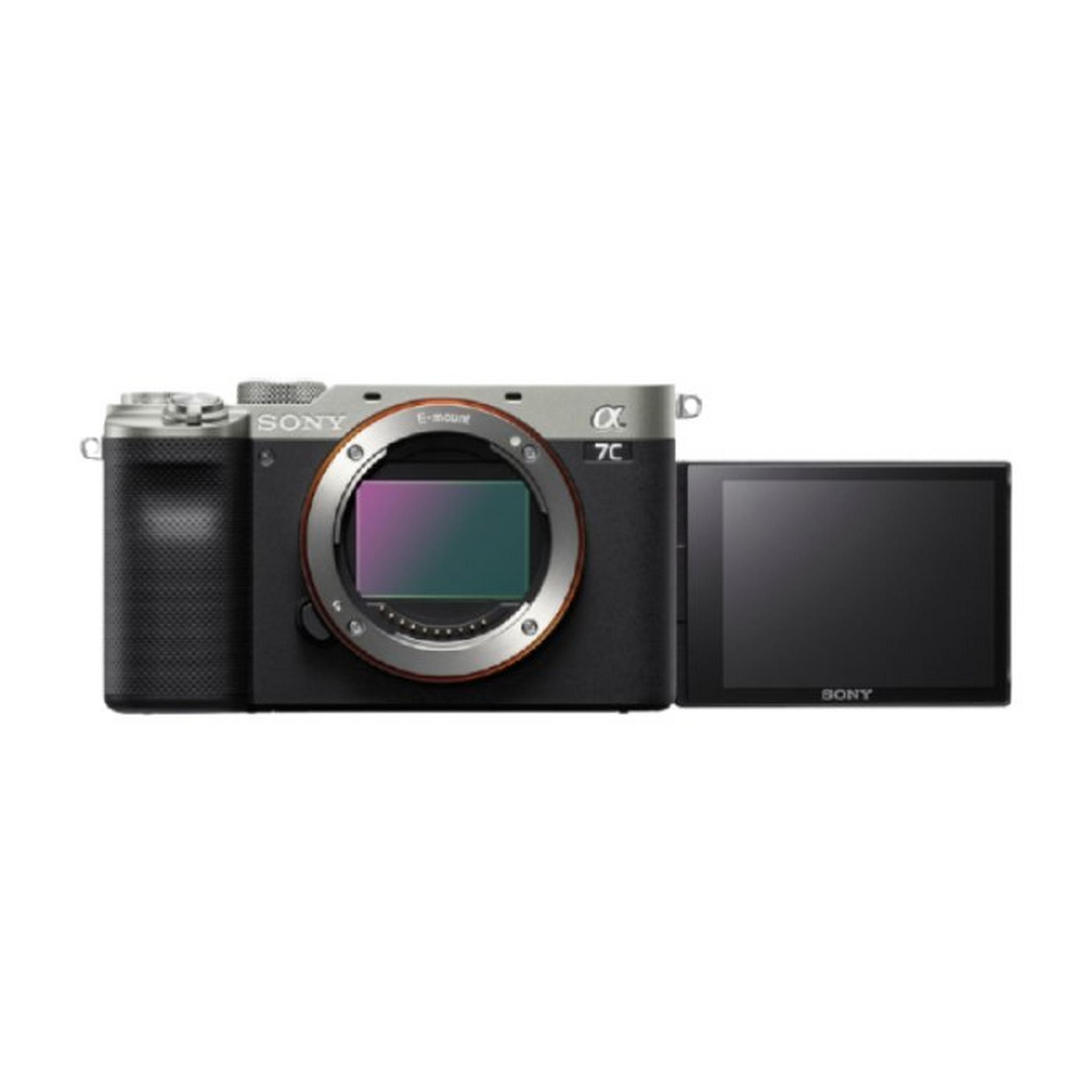 Sony Alpha 7C Compact Full-Frame Mirrorless Camera - Silver