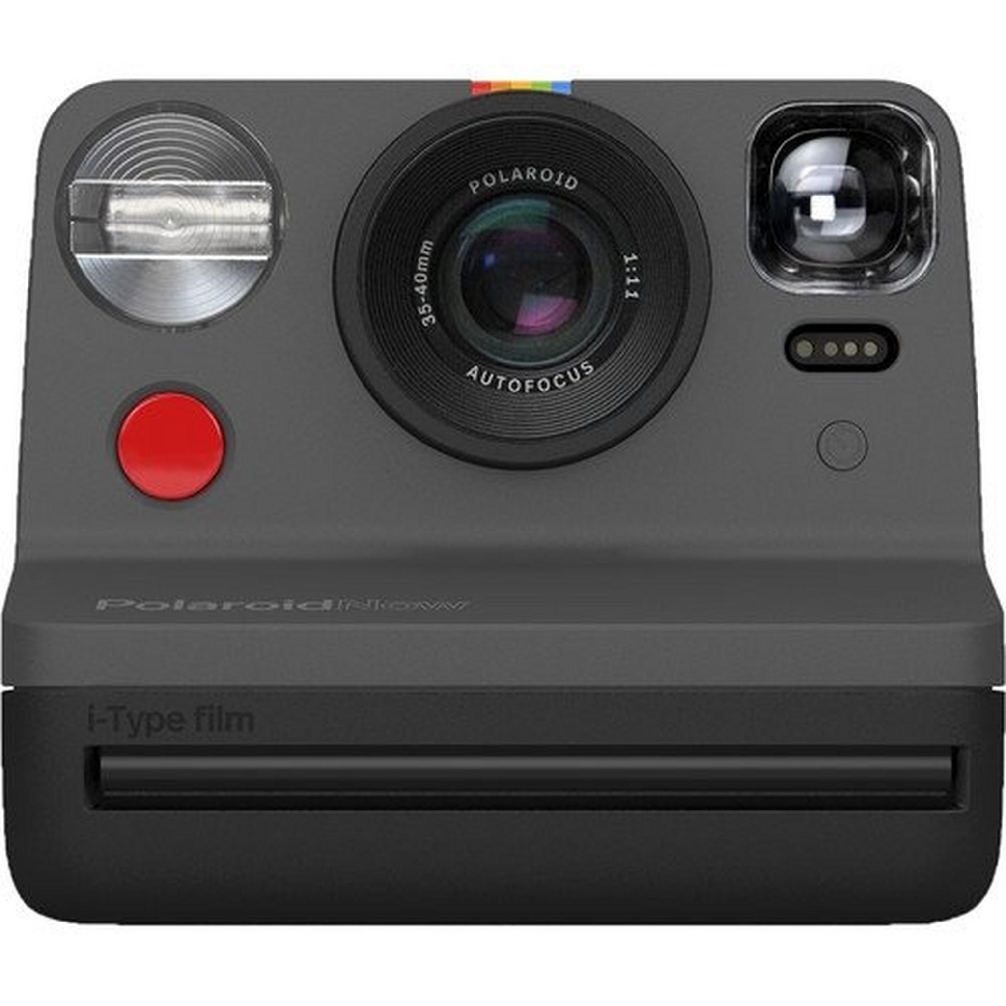 Polaroid Now Instant Film Camera - Black