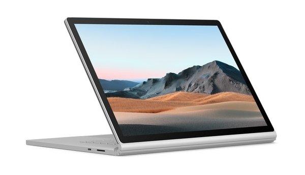 لابتوب سيرفس بوك 3 انتل كور اي7، رام 32 جيجابايت، اس اس دي 512 جيجابايت، 13.5 بوصة من مايكروسوفت - فضي