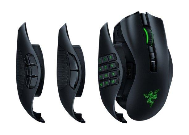 Razer Naga Pro Modular Wireless Mouse with Swappable Side Plates