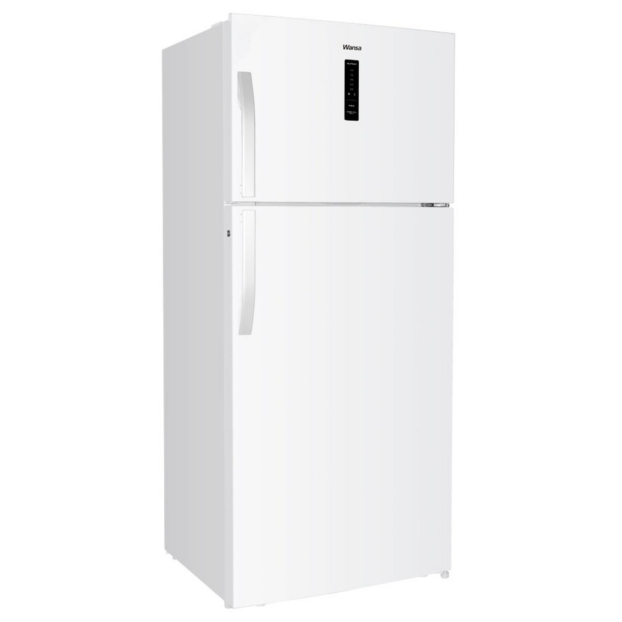 Wansa Top Mount Refrigerator, 20CFT, 571-Liters, WRTG-571-NFWTC82 - White