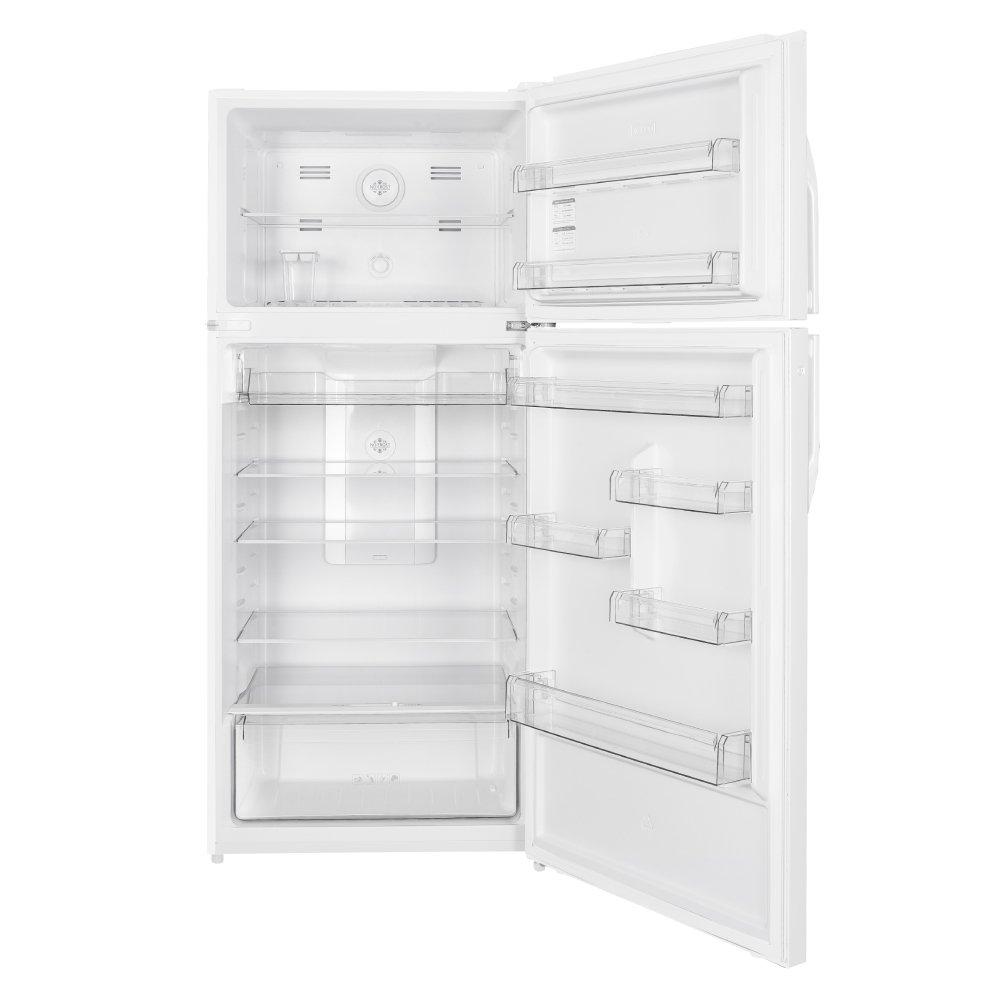 ثلاجة بفريزر علوي من ونسا، 19 قدم مكعب، 538 لتر، WRTG-571-NFWTC82 - أبيض