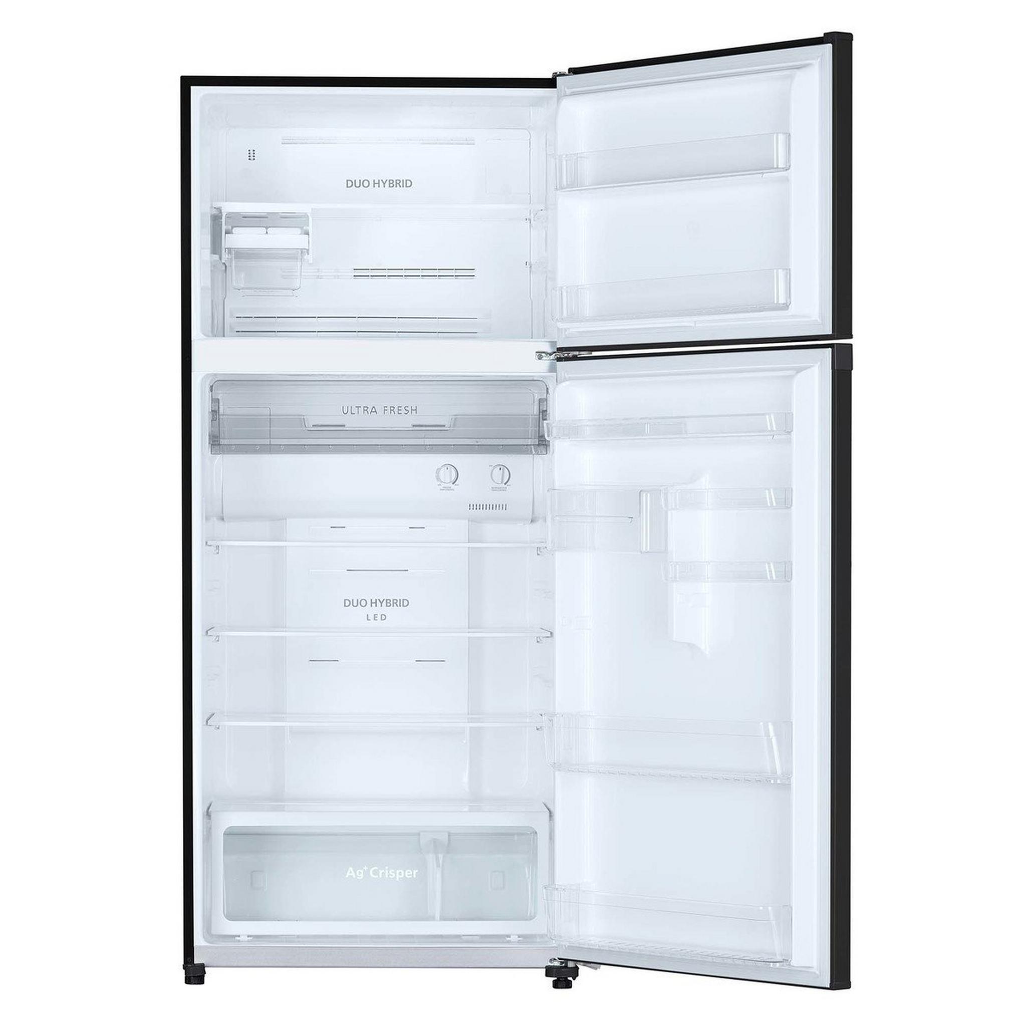Toshiba Top Mount Refrigerator, 25CFT, 710-Liters, GR-AG820U(X) - Mirror