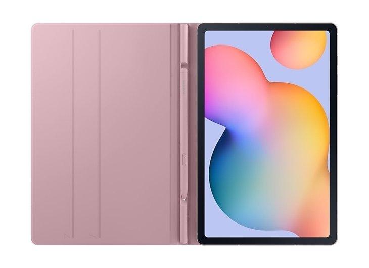 غطاء حماية لتابلت سامسونج جالكسي تاب S6 لايت - وردي