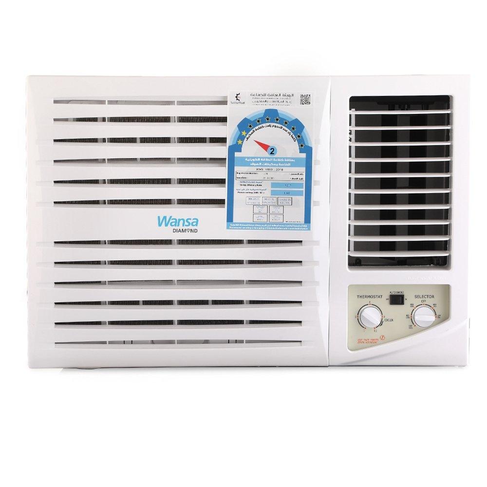 مكيف شباك ونسا دايموند بقوة 17700 وحدة، تبريد (WWACC17CMD) - أ بيض
