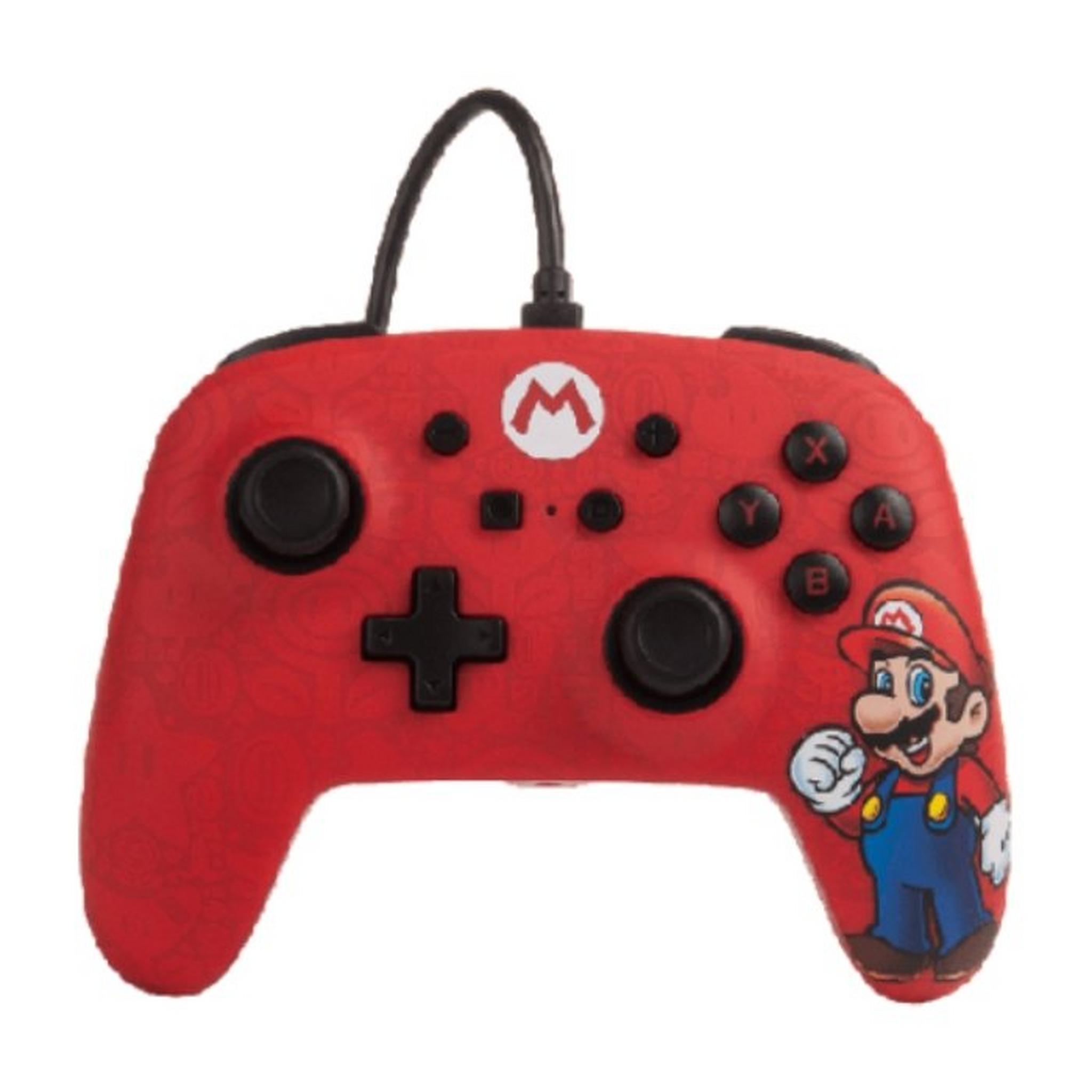 PowerA Nintendo Switch Enhanced Wired Controller – Mario