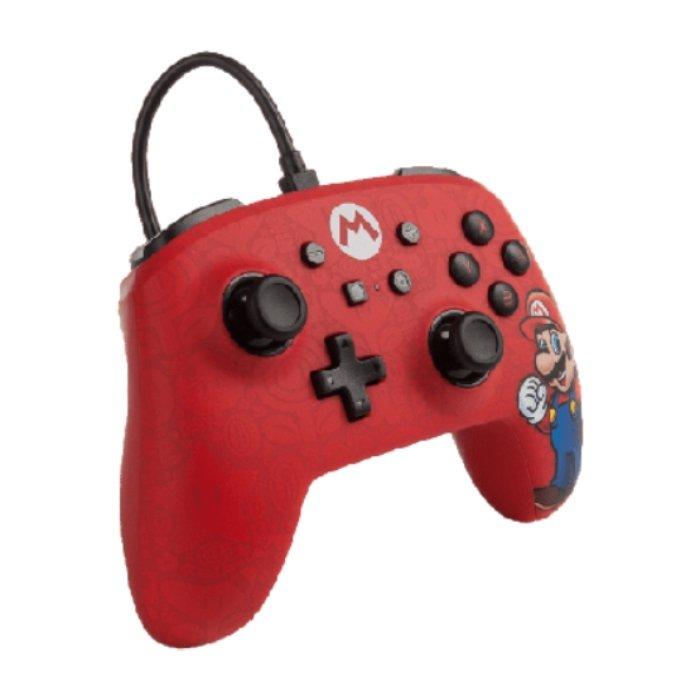 يد تحكم لاسلكيّة لنينتندو سويتش من باور أي - ماريو