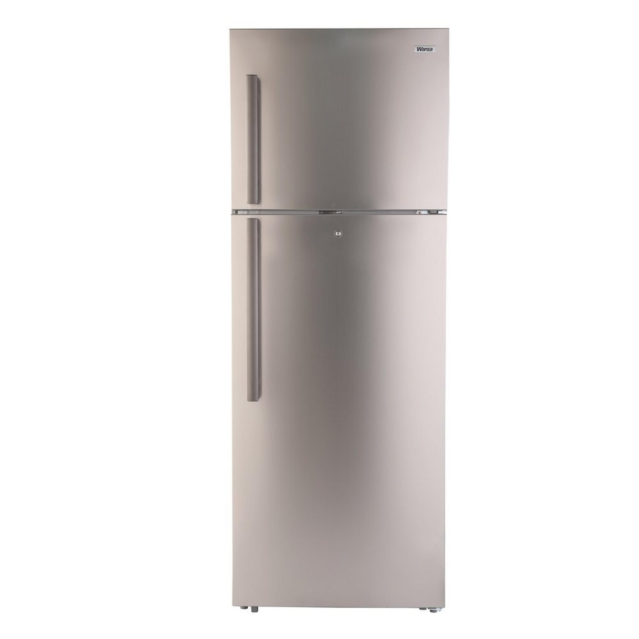 Wansa 22 CFT Top Mount Refrigerator (WRT-624-NFSSC62) - Stainless Steel