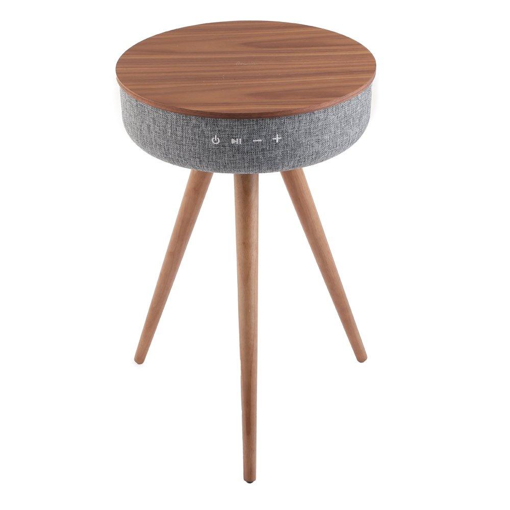 Wansa Bluetooth Table Speaker Wireless Charging - Ash