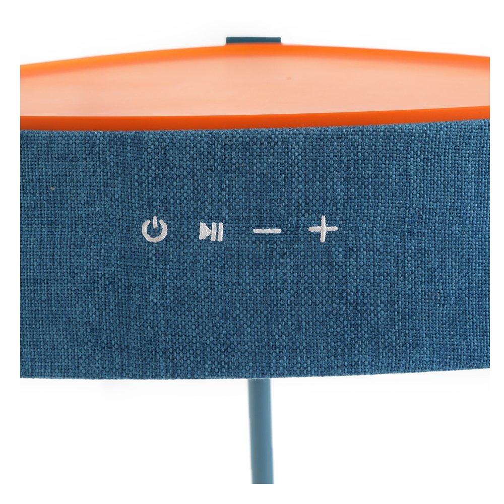 Wansa Bluetooth Table Speaker Wireless Charging - Blue
