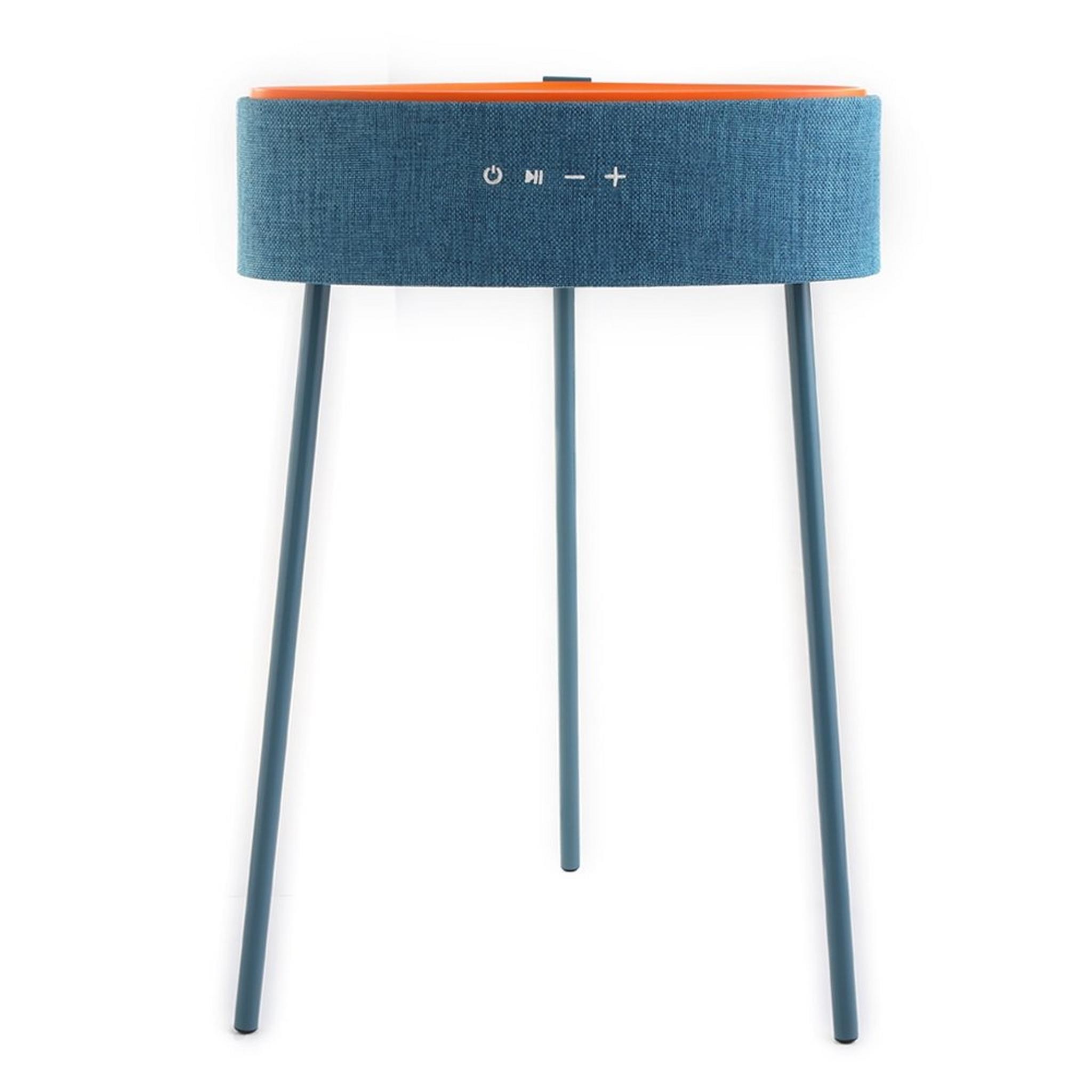 Wansa Bluetooth Table Speaker Wireless Charging - Blue