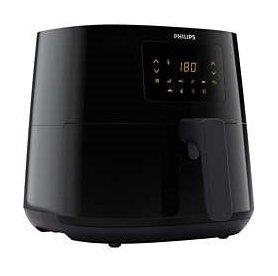 قلاية هوائية  اسينشيال مقاس اكس لارج من فيليبس، قدرة 2000 واط، سعة 6.2 لتر، HD9270/91 - أسود