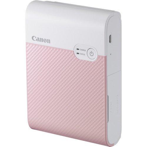 Canon Selphy Square QX10 Compact Photo Printer - Pink