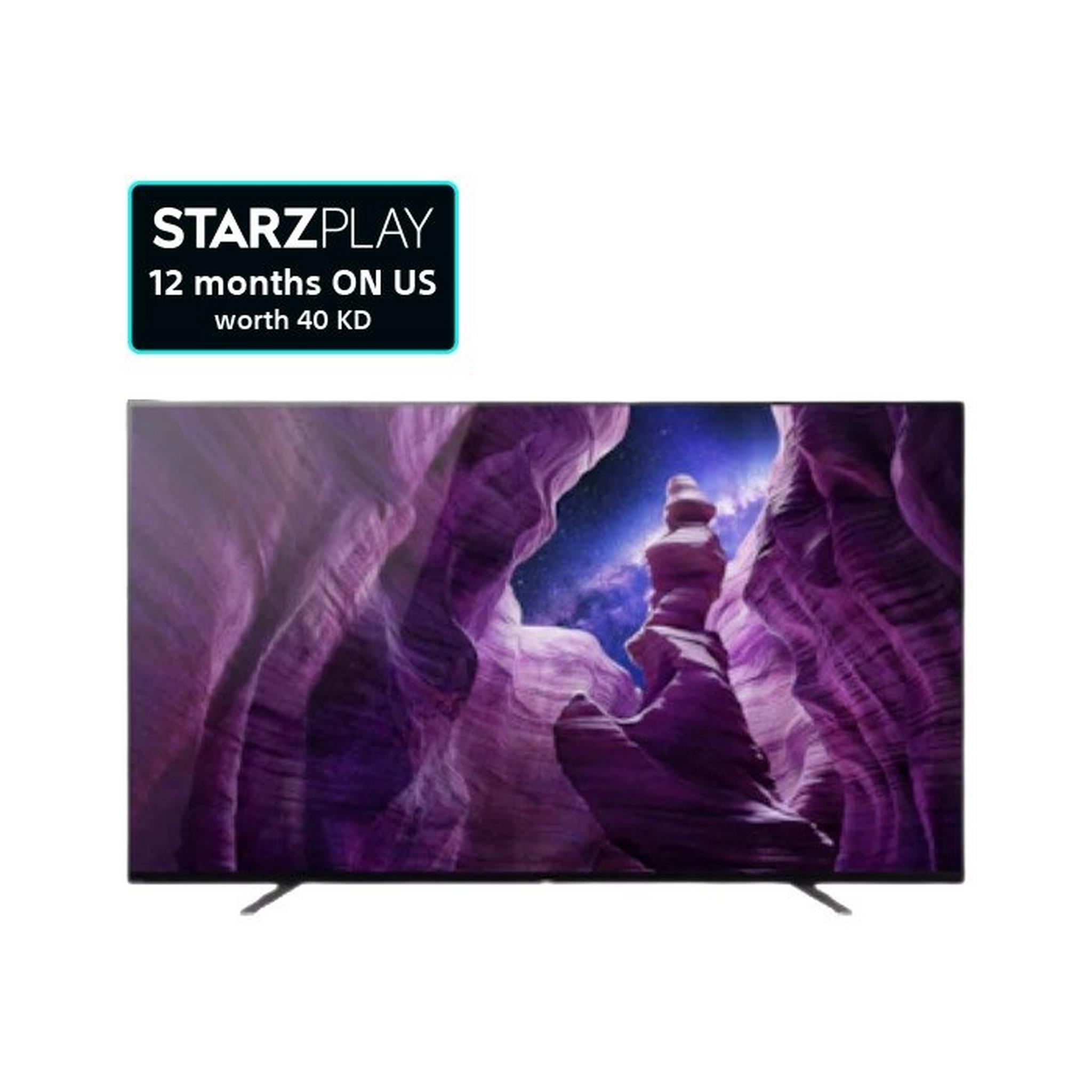 Sony TV 65-inch Android 4K HDR OLED (KD-65A8H)