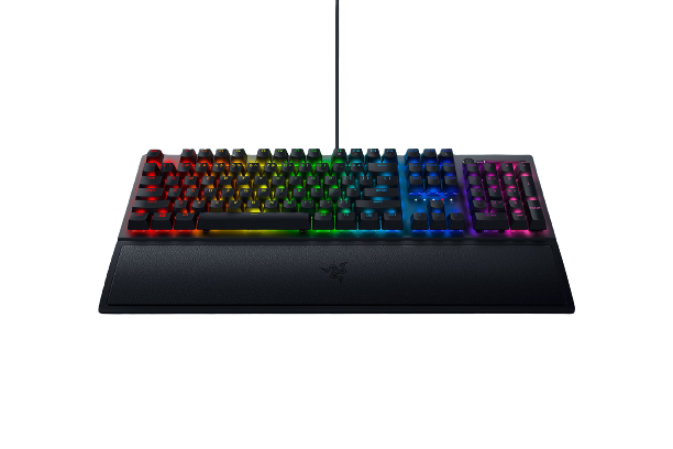 لوحة مفاتيح الألعاب ريزر بلاك ويدو V3 جرين سويتش - أسود