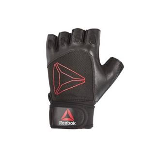 Buy Reebok lifting gloves, ragb-15613 - black and red - small in Kuwait