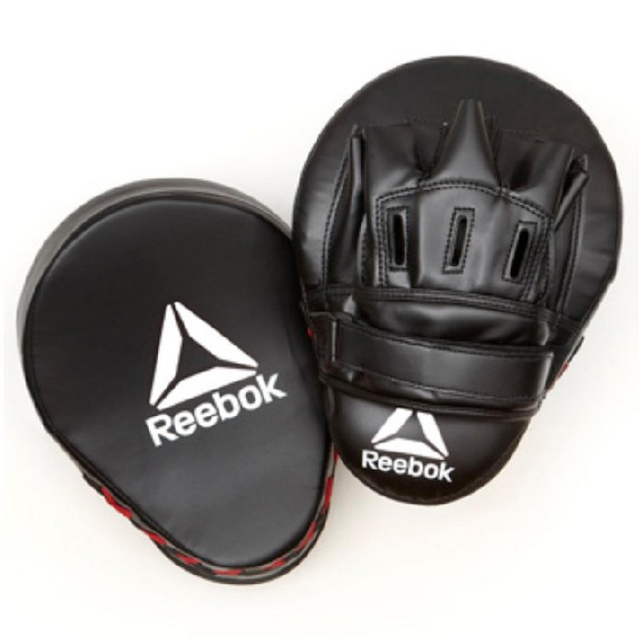 Reebok Retail Hook and Jab Pads, RSCB-11150RD - Red and Black