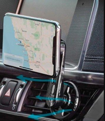 Scosche Magnetic 310W Qi Vent Car Charger