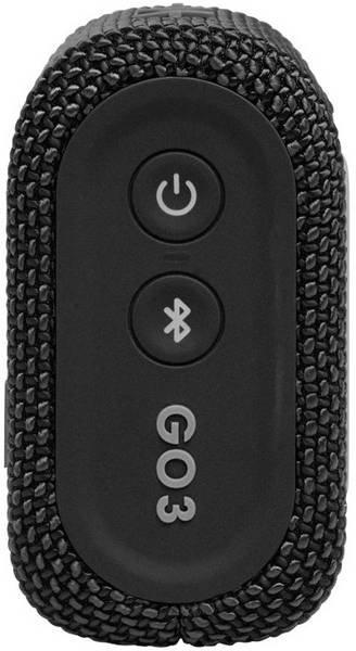 JBL Go 3 Portable Bluetooth speaker Water-proof, Dust-proof - Black