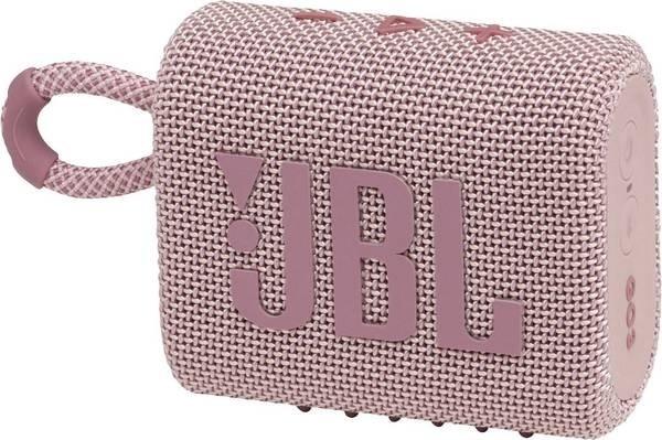 JBL Go 3 Portable Bluetooth speaker Water-proof, Dust-proof - Pink