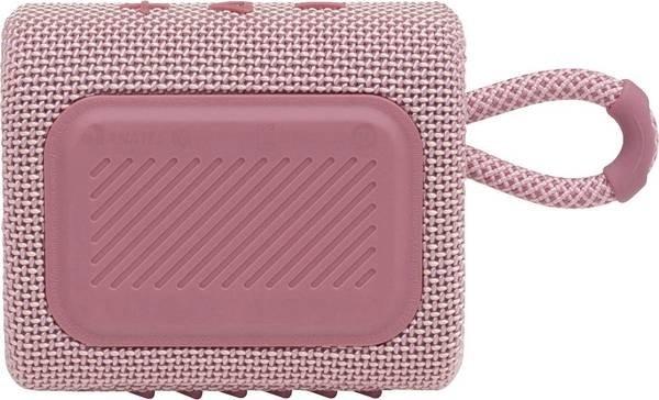 JBL Go 3 Portable Bluetooth speaker Water-proof, Dust-proof - Pink