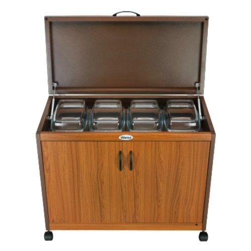 Buy Wansa trolley teak 4 dishes (4dtll) in Kuwait