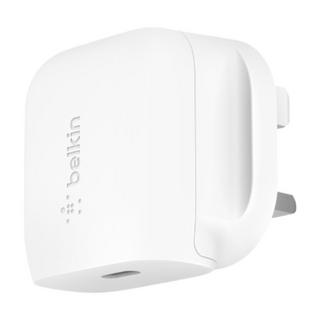 Buy Belkin  20w usb-c wall charger - white in Saudi Arabia