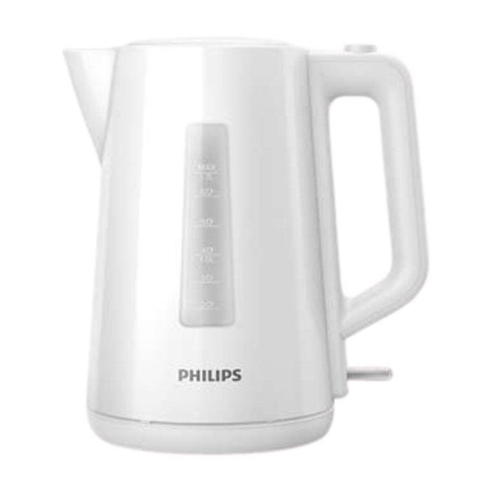 Buy Philips water kettle, 2200w, 1. 7l, hd9318/01 - white in Kuwait